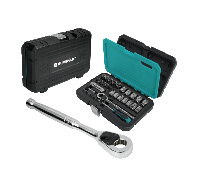 38PCS 3/8"DR. GO-THRU SOCKET SET