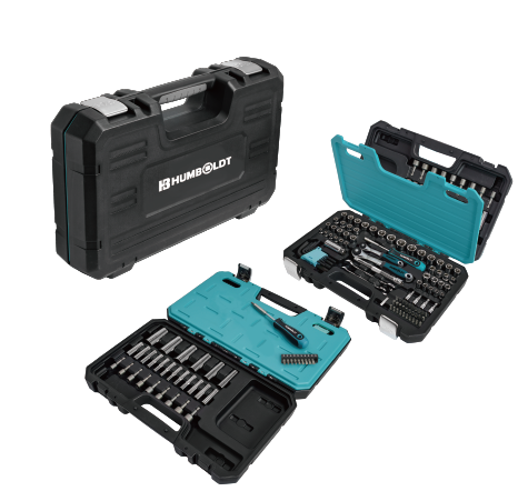 123PCS 1/4" & 3/8" DR.SOCKET SET