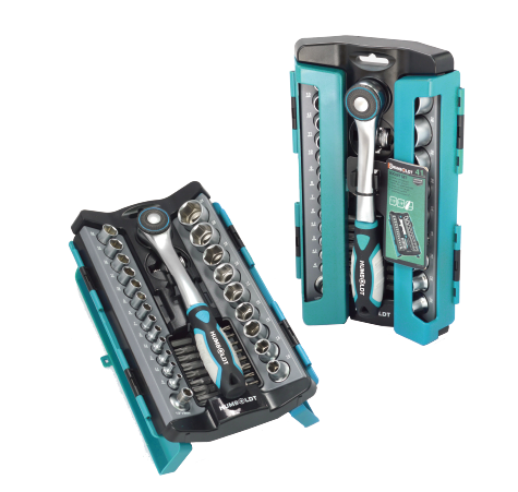 1/4" & 1/2" DR.SOCKET SET