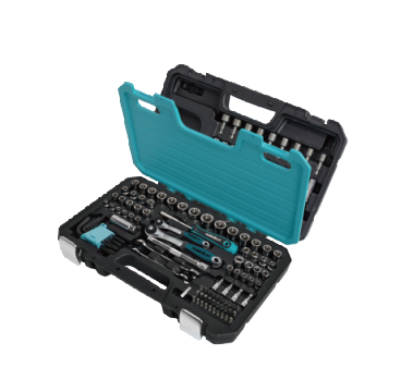 123PCS 1/4" & 3/8" DR.SOCKET SET