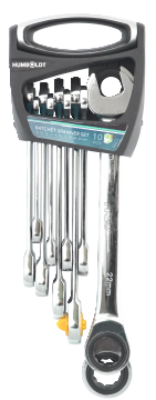 RATCHET SPANNER SET
